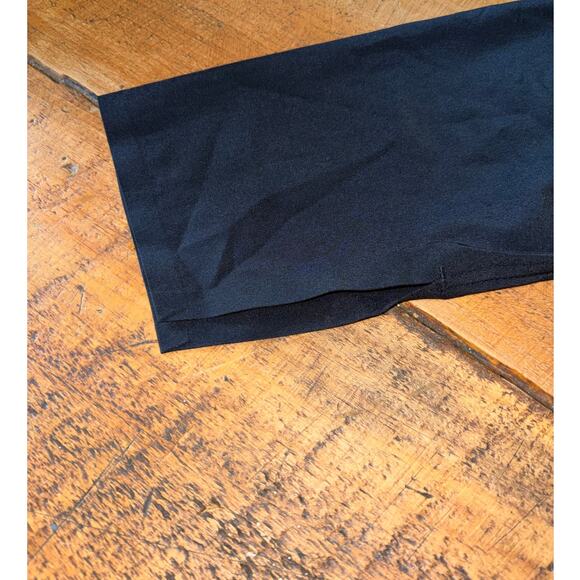 NWOT Athleta Urbanite Womens Shirtdress Black Tie Waist Pockets Long Sleeve L/P - Picture 10 of 15